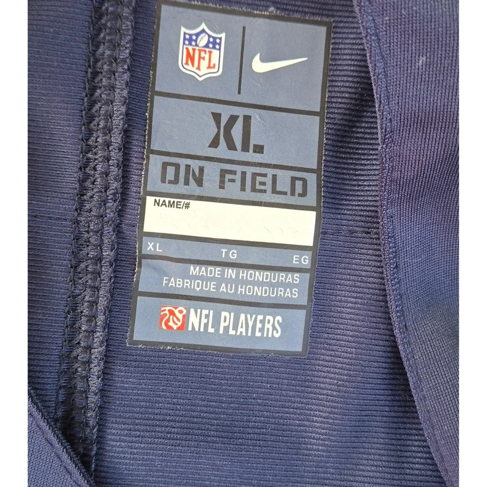 Nike Seattle Seahawks Cooper Kupp 10 NFL Jersey Mens XL Navy Blue On‎ Field New